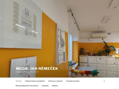 Praktický lékař pro děti a dorost - MUDr. Jan Němeček