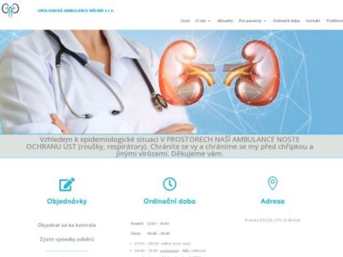 Urologická ambulance - MUDr. Barbora Nedbálková, MUDr. Alexander Nedbálek