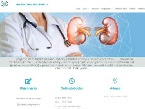 Urologická ambulance - MUDr. Barbora Nedbálková, MUDr. Alexander Nedbálek