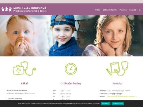 Praktický lékař pro děti a dorost - MUDr. Lenka Houfková