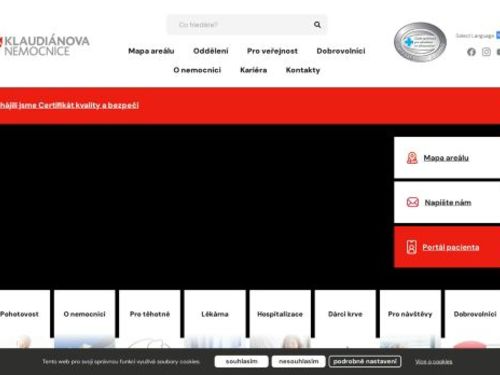 Klaudiánova nemocnice (Oblastní nemocnice Mladá Boleslav)