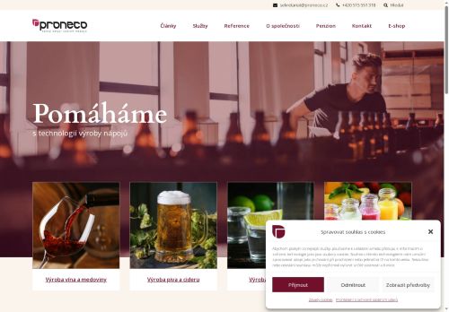 PRONECO, s.r.o. nabízí práci na pozici ASISTENT/KA OBCHODNÍHO ODDĚLENÍ v obci Rakvice