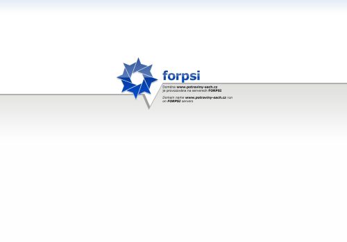 Webové stránky Potraviny Šach s.r.o., Krásná Hora nad Vltavou
