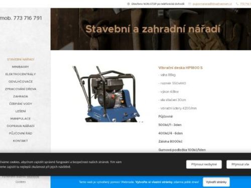 Půjčovna nářadí Hlína