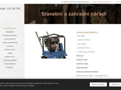 Půjčovna nářadí Hlína