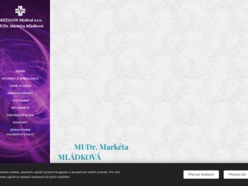 Praktický lékař pro dospělé RESTALON Medical s.r.o. - MUDr. Markéta Mládková