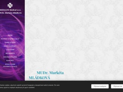 Praktický lékař pro dospělé RESTALON Medical s.r.o. - MUDr. Markéta Mládková
