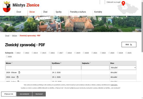Zobrazit webové stránky Zlonický zpravodaj