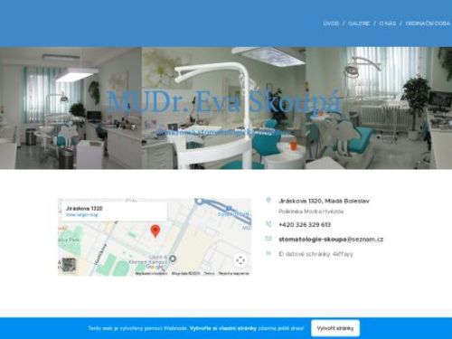 Stomatologická ordinace - MUDr. Eva Skoupá
