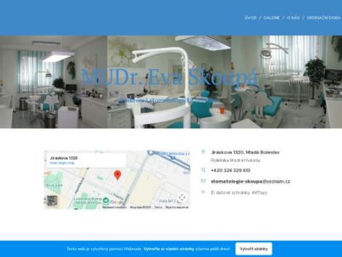 Stomatologická ordinace - MUDr. Eva Skoupá