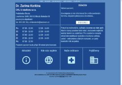 Zobrazit webové stránky ORL ambulance - MUDr. Martin Vedral (Poliklinika U Stadionu)