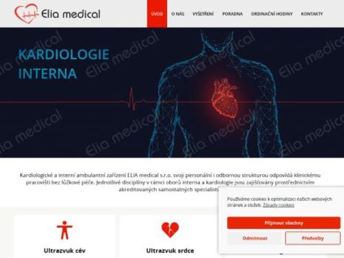 Kardiologická ambulance - ELIA medical