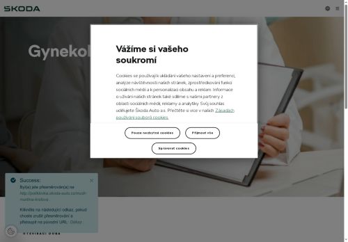 Zobrazit webové stránky Gynekologie ŠKO - GYN s.r.o. - MUDr. Martina Králová