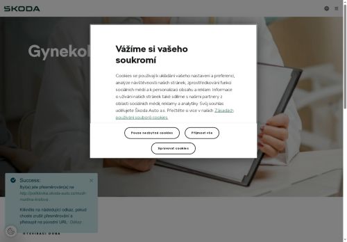 Zobrazit webové stránky Gynekologie ŠKO - GYN s.r.o. - MUDr. Martina Králová