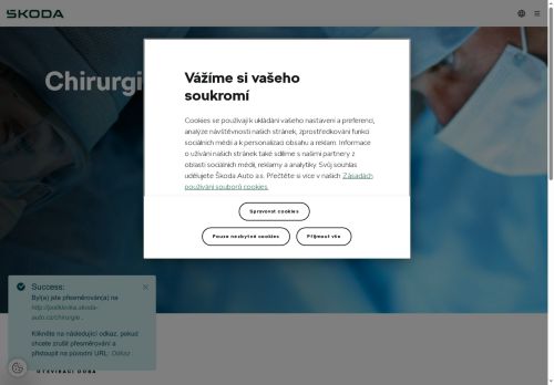 Zobrazit webové stránky Chirurgická ambulance MEDIKO, spol. s.r.o. - MUDr. Jiří Somberg