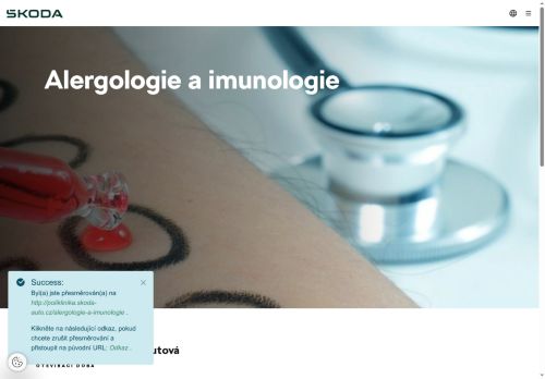 Zobrazit webové stránky Alergologická a imunologická ambulance - MUDr. Stanislava Heroutová