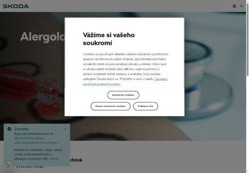 Zobrazit webové stránky Alergologická a imunologická ambulance - MUDr. Stanislava Heroutová