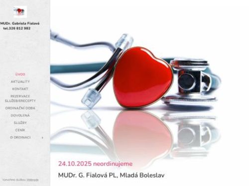 Praktický lékař pro dospělé PraxisMed s.r.o. - MUDr. Gabriela Fialová