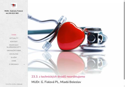 Zobrazit webové stránky Praktický lékař pro dospělé PraxisMed s.r.o. - MUDr. Gabriela Fialová