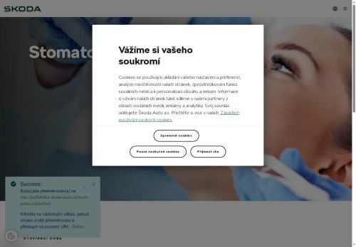 Zobrazit webové stránky Stomatologická ordinace - MUDr. Petra Zapadlová