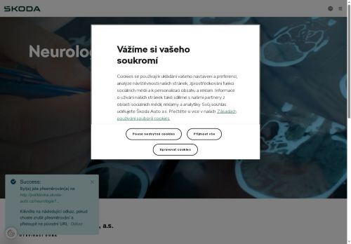 Zobrazit webové stránky Neurologická ambulance Oblastní nemocnice MB - MUDr. Martin Koutný (ordinace: Poliklinika Škoda)