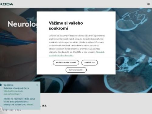 Neurologická ambulance Oblastní nemocnice MB - MUDr. Martin Koutný (ordinace: Poliklinika Škoda)