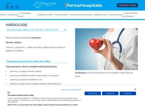 Kardiologická ambulance - Klinika Dr. Pírka