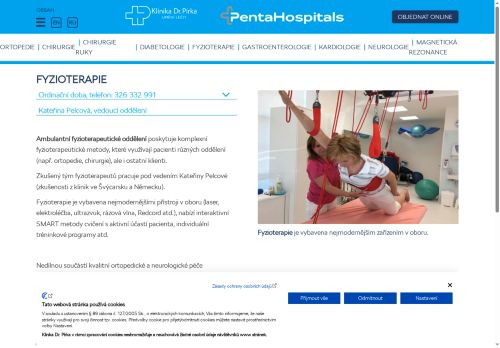 Zobrazit webové stránky Fyzioterapie Klinika Dr. Pírka