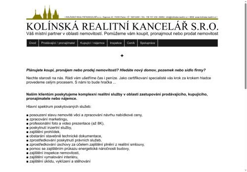 Zobrazit webové stránky Kolínská realitní kancelář s.r.o.