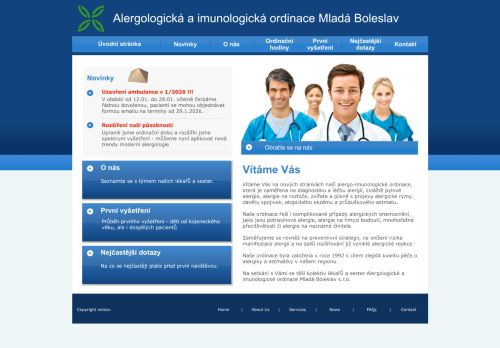 Zobrazit webové stránky Alergologická a imunologická ambulance - MUDr. Markéta Stará