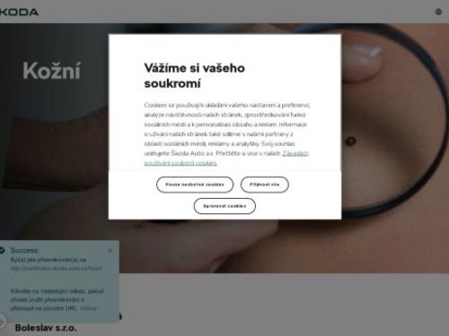 Kožní ambulance Mladá Boleslav s.r.o. - MUDr. Jelena Kepková