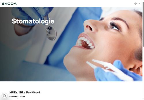 Zobrazit webové stránky Stomatologická ordinace - MUDr. Jitka Pavlíčková
