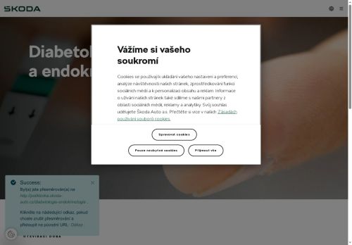 Zobrazit webové stránky Diabetologická ambulance - MUDr. Helena Pšeničková