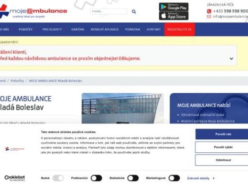 Praktický lékař pro dospělé MOJE AMBULANCE