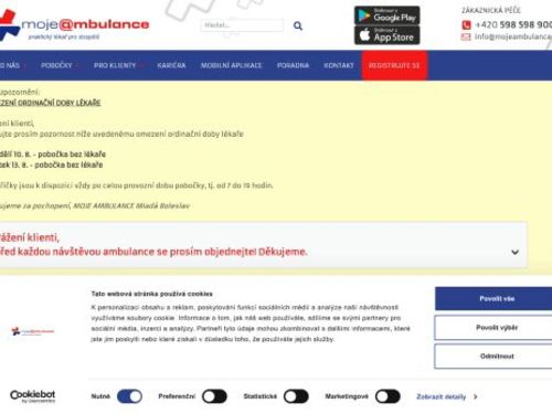 Praktický lékař pro dospělé MOJE AMBULANCE