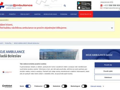 Praktický lékař pro dospělé MOJE AMBULANCE