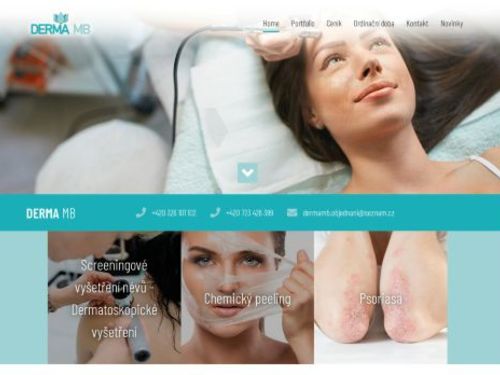Kožní ambulance DERMA MB - MUDr. Jana Marčeková
