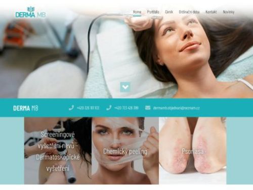 Kožní ambulance DERMA MB - MUDr. Jana Marčeková