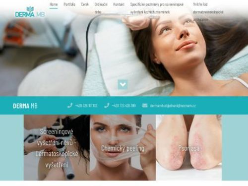 Kožní ambulance DERMA MB - MUDr. Jana Marčeková