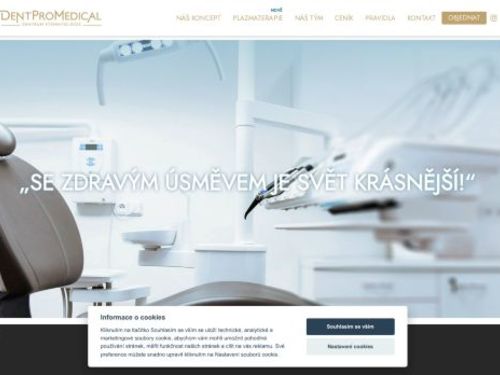 Centrum stomatologie Dent Pro Medical s.r.o. - MDDr. Jana Herinková, MUDr. et MUDr. Miloš Straka, MDDr. Martina Nastoupilová, Dis., MDDr. Tereza Bečvaříková