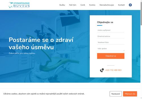 Zobrazit webové stránky Stomatologie Buveus - Dr. Oleksandr Dubanovskyi, Dr. Anna Kitaieva