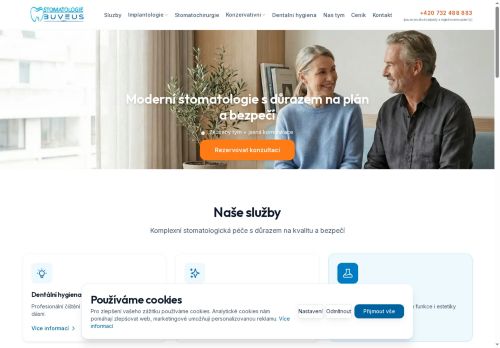 Zobrazit webové stránky Stomatologie Buveus - Dr. Oleksandr Dubanovskyi, Dr. Anna Kitaieva