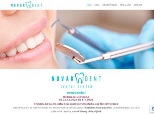 Stomatologie NovakDent - MUDr. Jaroslav Novák