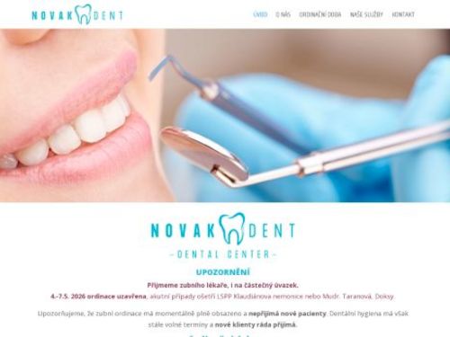 Stomatologie NovakDent - MUDr. Jaroslav Novák