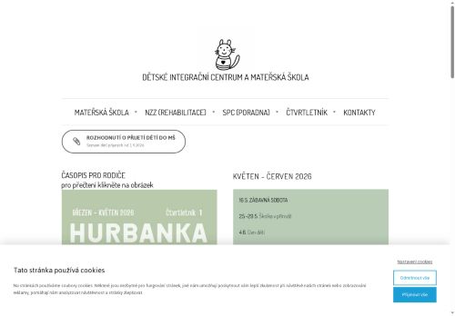 Dětské integrační centrum a mateřská škola, s.r.o. nabízí práci na pozici Speciální pedagog do SPC (M/Ž) v obci Praha
