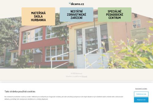 Webové stránky Dětské integrační centrum a mateřská škola, s.r.o., Praha