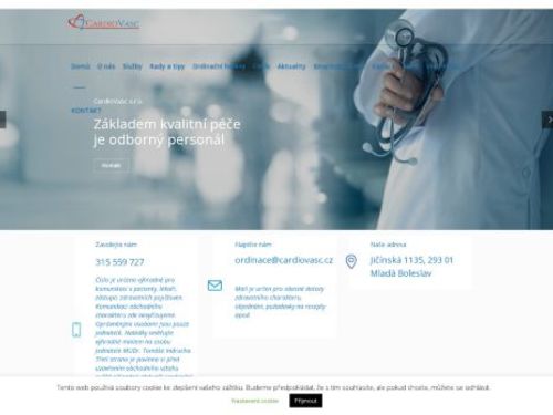 Angiologická ambulance CardioVasc - MUDr. Tomáš Indruch