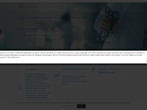 Angiologická ambulance CardioVasc - MUDr. Tomáš Indruch