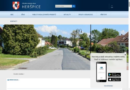 Obec Heršpice nabízí práci na pozici Účetní (m/ž) v obci Heršpice