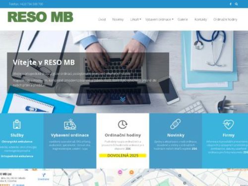 Ortopedická a chirurgická ordinace RESO MB